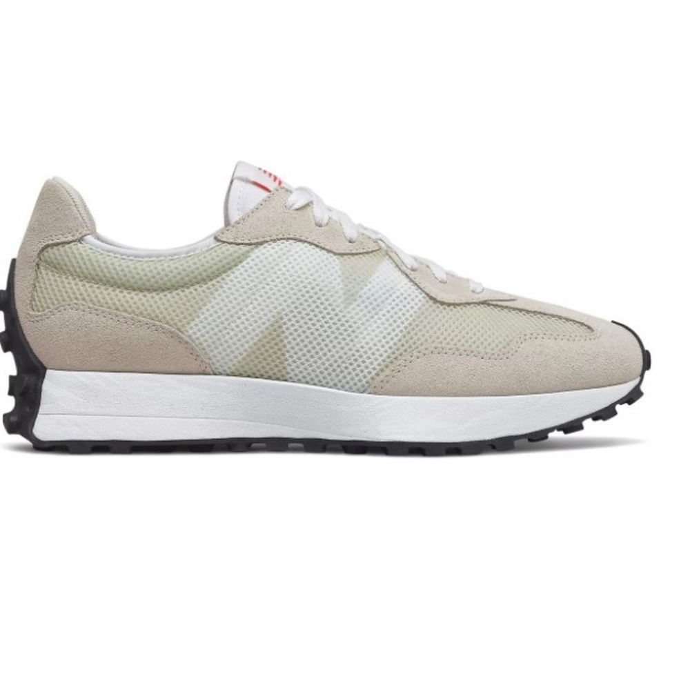 New Balance 327 in Moonbeam/Ghost Pepper womens 10.5
